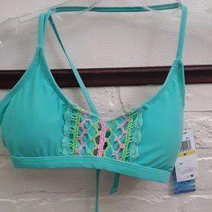 BIKINI TOP SIZE  M   INMOCEAN   MINT COLOR